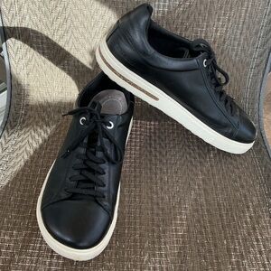 Birkenstock Bend Low Black Leather Men's Sneakers